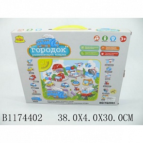 Развивающий коврик Городок, со светом и звуком (Shantou, B1174402sim)